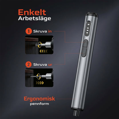 NordTools™ – Elektrisk Precisionsskruvmejsel