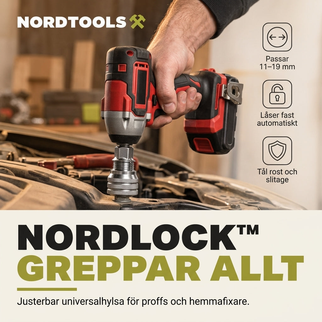 NordLock™ Justerbar Universalhylsa