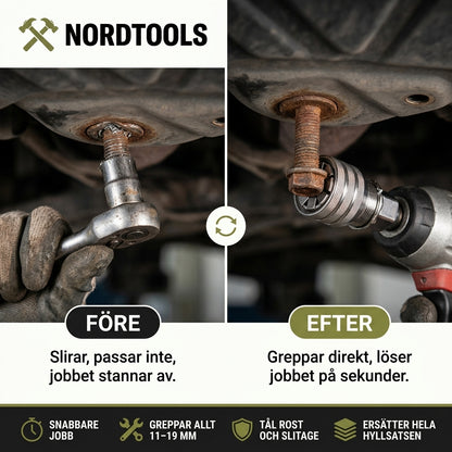 NordLock™ Justerbar Universalhylsa